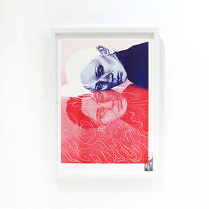 Exclusive Editions: Jessie Rawcliffe - M/K Press x Fiksate 'Twins' Framed