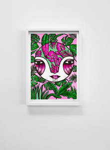 Exclusive Editions: Jen Heads - M/K Press x Fiksate - 'Jungle View' (framed)