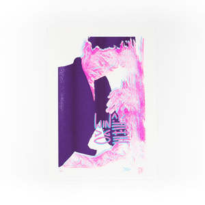 Tyler Kennedy Stent: Tyler K. Stent & Sophie C. Violette -'Windigo Appetite' Riso