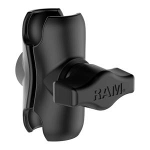Phone Accessories: RAM DOUBLE SOCKET ARM - SHORT (Retail Packaging)