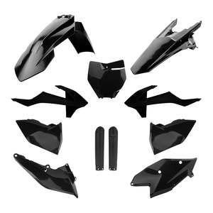 Plastic Protection: Polisport Full Enduro Kit w/ Mask KTM EXC/EXC-F '17-'19 - Black