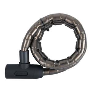 Chain Locks: Oxford Barrier Armoured Cable Lock - Smoke