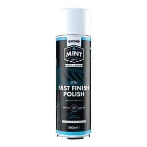 Oils Lubricants Cleaning: Oxford Mint Fast Finish Polish 500ml