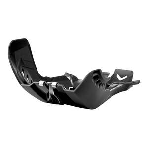 Plastic Protection: Polisport Fortress Skidplate w/ Link Guard SX/TC250 '19-'22 - Black
