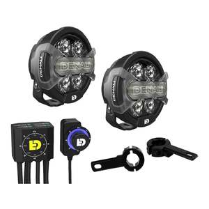 Denali D7 Pro Premium Lighting Kit with DialDim & Crash Mount - Universal Fit