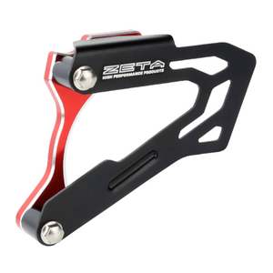 Hard Parts: Zeta Case Saver with Cover for RMZ250 '10-, RMZ450 '10- - Red