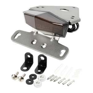 Electrical: DRC Edge Aluminium Tail Light Holder Kit - Smoke Lens - DRZ 400 S/SM
