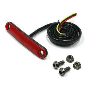 Electrical: DRC "FLEX1" TAIL LIGHT RED-LENS