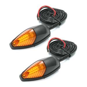 Electrical: DRC 586 LED FLASHER 12V ORANGE 2PCS