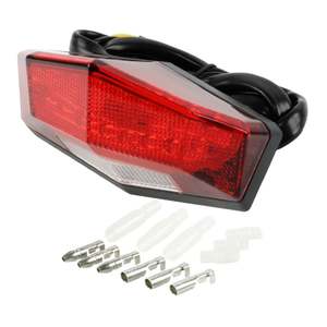 Electrical: DRC "EDGE2" TAIL LIGHT RED-LENS