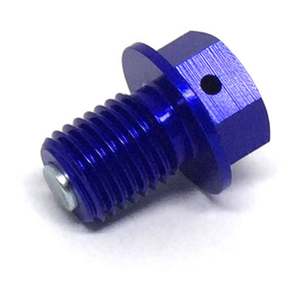 Engine: Zeta Magnetic Drain Bolt M12x1.5x15 - Blue