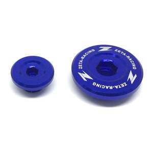 Engine: Zeta Engine Plugs YZ450F '06-09, WR250F/450F '03- Blue