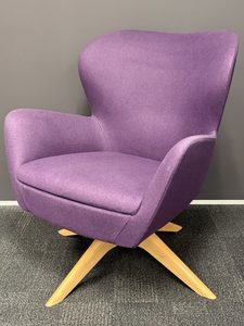 Products: Abbey Chair with Timber Base – Eden Office - FIL Furniture
