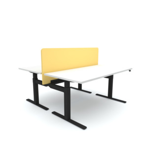 Acoustic Desk Screen Centre – Boys Workspaces - FIL Furniture