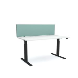Products: Acoustic Desk Screen Slate – 1200W to 1800W – Boyd Workspaces - FIL Furniture