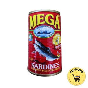 Products: MEGA Sardines in Tomato Sauce Chili 155g Fil@home