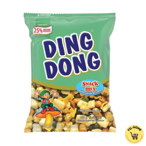 Products: Ding Dong Snack w/Chips & Curls 100g Fil@home