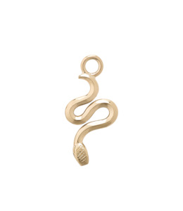 Serpent 9ct Gold & Diamonds - Left - Filigree Jewellery Christchurch, New Zealand