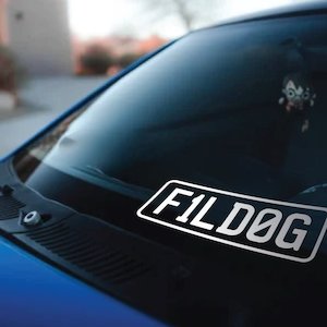 Personalised Number Plate Decal