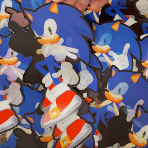 Motion Stickers: Sonic