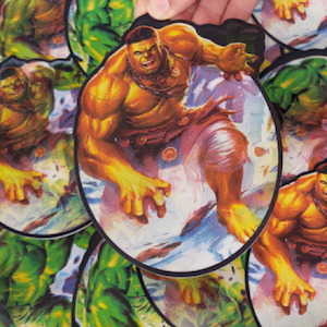 Motion Stickers: Hulk