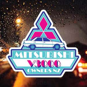 Stickers: Mitsubishi V3000 - Sticker