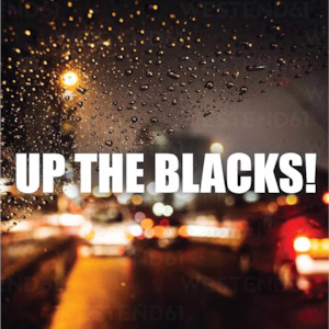 Stickers: UP THE BLACKS!