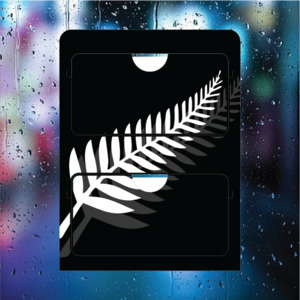 NZ Fern - Double Pocket Rego/RUC Holder