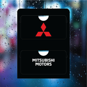 Mitsubihi Motors - Double Pocket Rego/RUC Holder