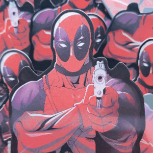 All: Deadpool - Motion Sticker