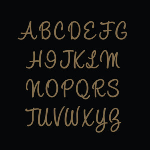 Custom Letters - Choose Letters + Colour