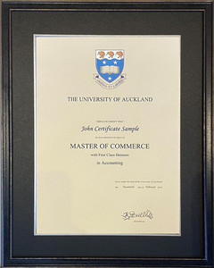 Products: Auckland University Classic Black & Silver UV Glass Fine Art & Framing
