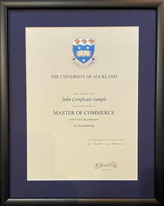 Products: Auckland University Black UV Glass Fine Art & Framing