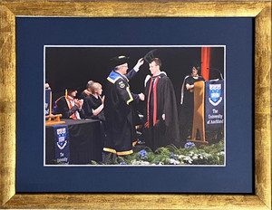 Auckland University Gold Photo Frame Fine Art & Framing