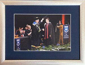 Auckland University Champagne Photo Frame Fine Art & Framing