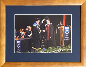 Auckland University Honey Photo Frame Fine Art & Framing