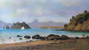 Charles Blomfield: "Coromandel from Waiheke Island" - Charles Blomfield