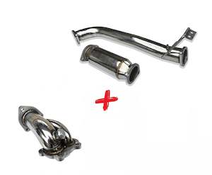 Car Parts: S14 S15 SR20DET 3" TURBO EXHAUST FRONT PIPE + DECAT PIPE + DUMP PIPE