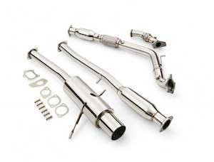 Car Parts: WRX & STi GDA GDB Catback Exhaust - 3" Stainless Steel 2001 To 2007