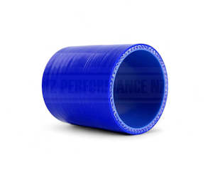 Straight Joiners: 2.5" 63mm Blue Straight Silicone Hose Joiner