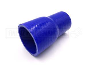 Straight Reducers Blue: 2.5" to 3.25" (63mm - 83mm) Straight Blue Silicone Hose Reducer