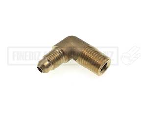 Thread Fittings: 1/4 NPT to 4AN 90 Degree Fitting
