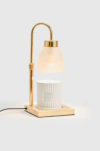 Candle Warmer Lamp Frosted Glass