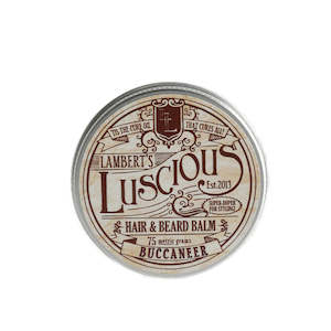 New Beard Care For November: Lambert's Luscious Buccaneer Hair & Beard Balm 75g