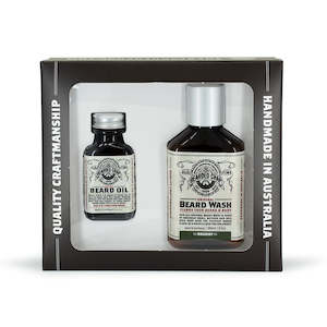 The Bearded Chap Luxe Duo Beard Kit (30ml Oil & 100ml Staunch Wash)