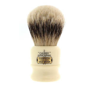Badger Brushes: Simpsons Chubby 2 Super Badger Shaving Brush (Silvertip)
