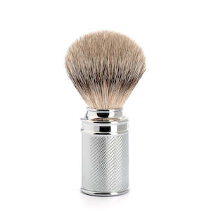 Badger Brushes: Mühle Chrome Silvertip Badger Shaving Brush 091M89