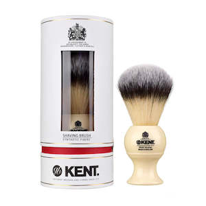 Kent large Synthetic Shaving Brush BK8S (Ivory)