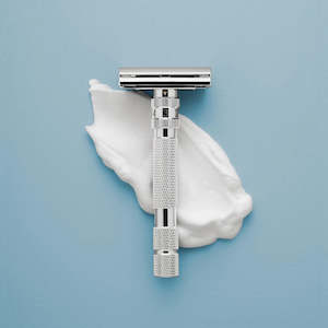 Rockwell Model T2 Fully Adjustable Twist-To-Open Safety Razor (W-Chrome)