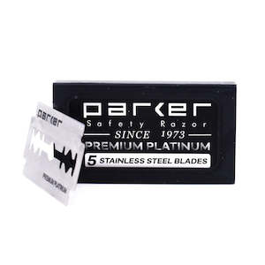 Pack of 5x Parker Premium Platinum Razor Blades